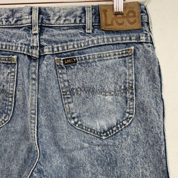 Vtg Lee Jeans Men 34x34 80s Union Workwear Straight Leg (Measure 30x31) USA - Picture 12 of 12